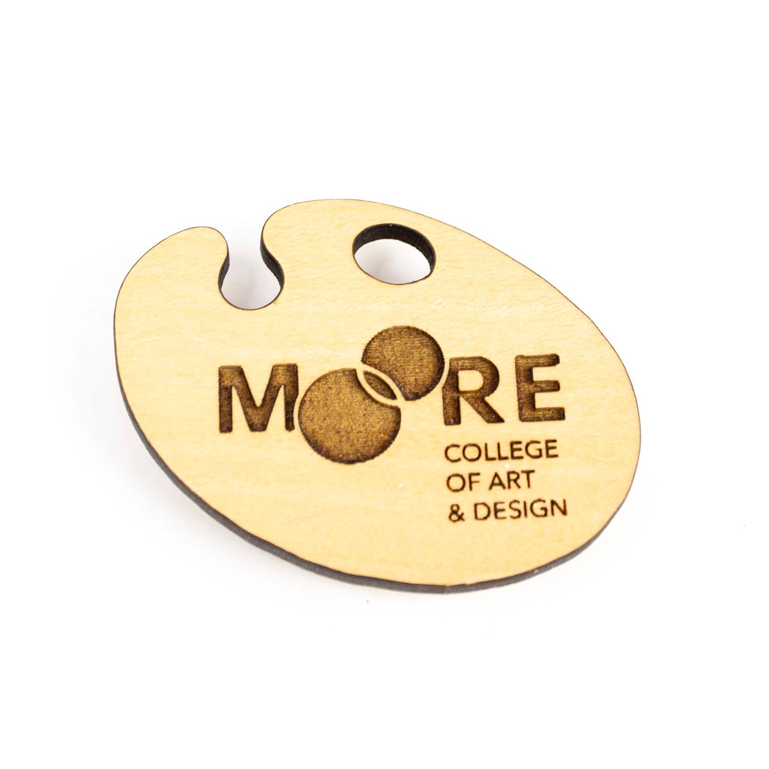 Moore Palette Magnet, wood magnet
