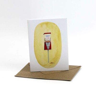 Confetti Machine, tiny holiday card SUNH097