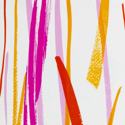 Pink and Orange Stripes, card FOWB138