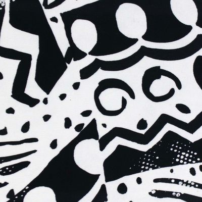 Geometric Black and White 1, card FOWB153