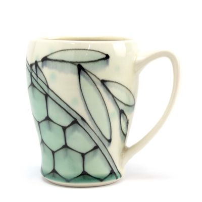 Blue Green Hex, XL mug HECL423