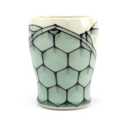 Blue Green Hex, XL mug HECL423