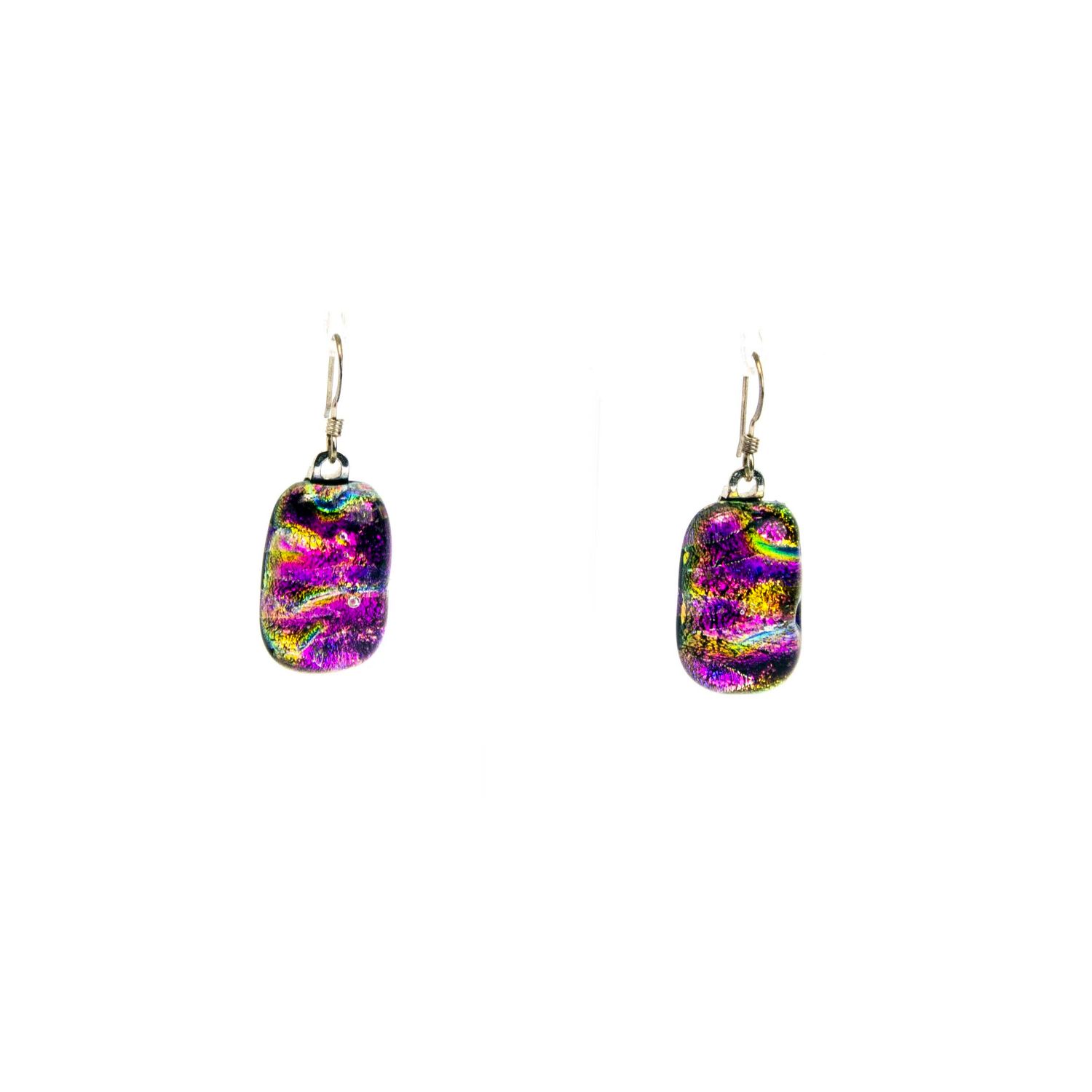 Pink and Golden Glitter, earrings VINK909