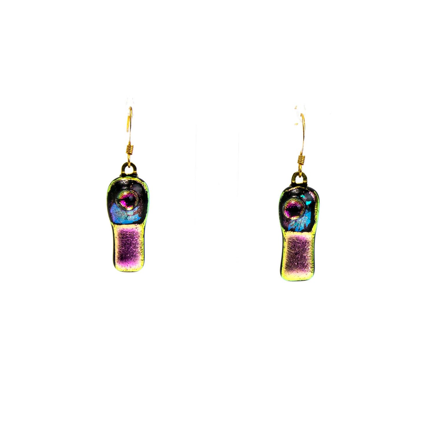 Pink Bubble on Slenders, earrings VINK908