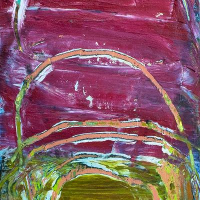 Line Series 27, unframed painting SCHK24