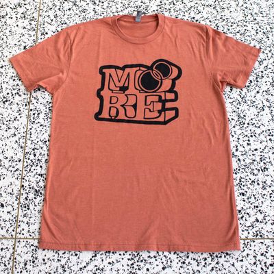 LOVE tee: heather orange