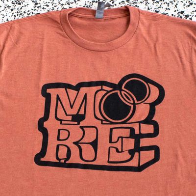 LOVE tee: heather orange