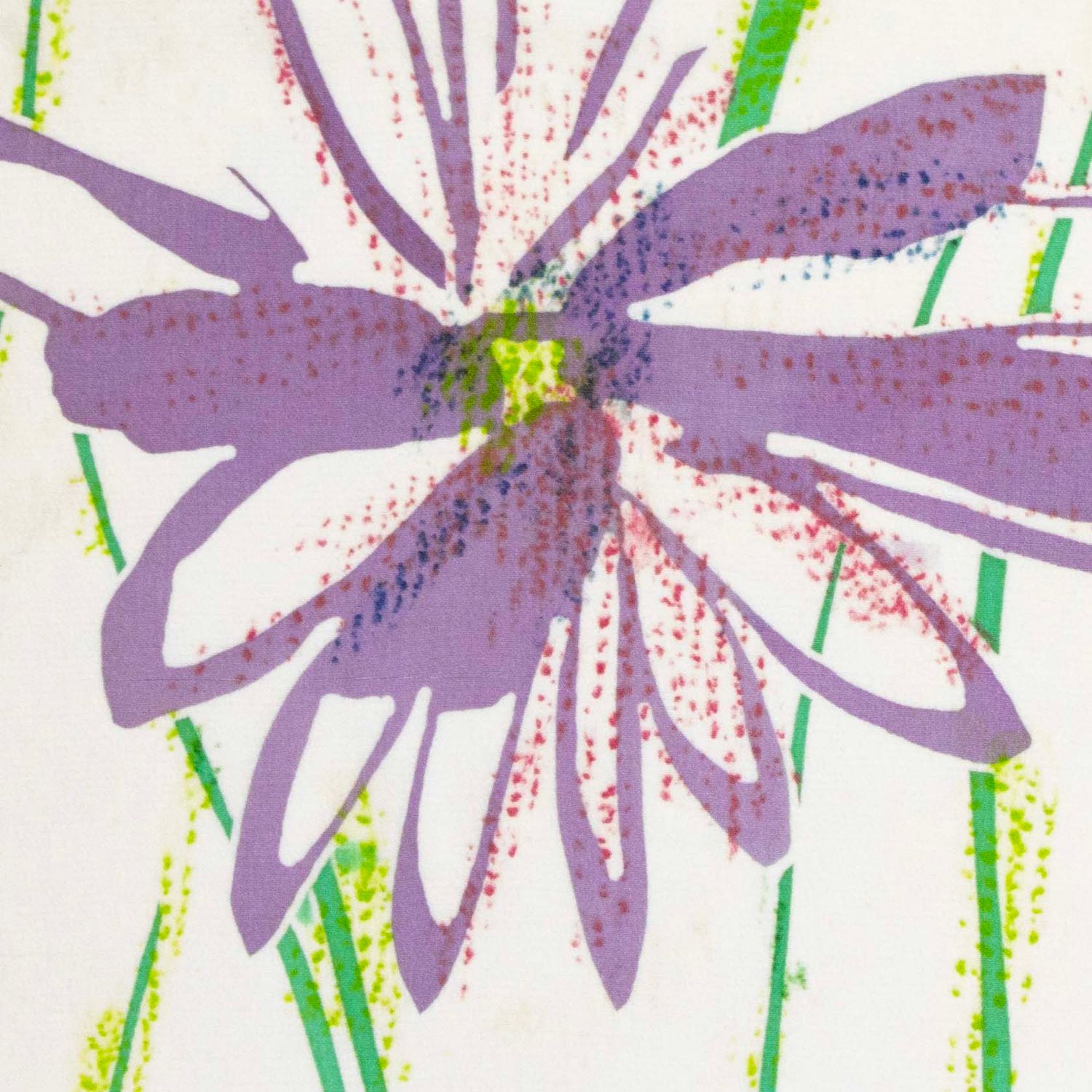 Purple Flower Sketch, card FOWB177