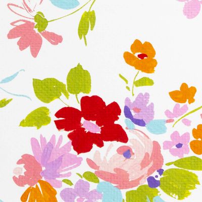 Retro Floral Pattern, card FOWB165
