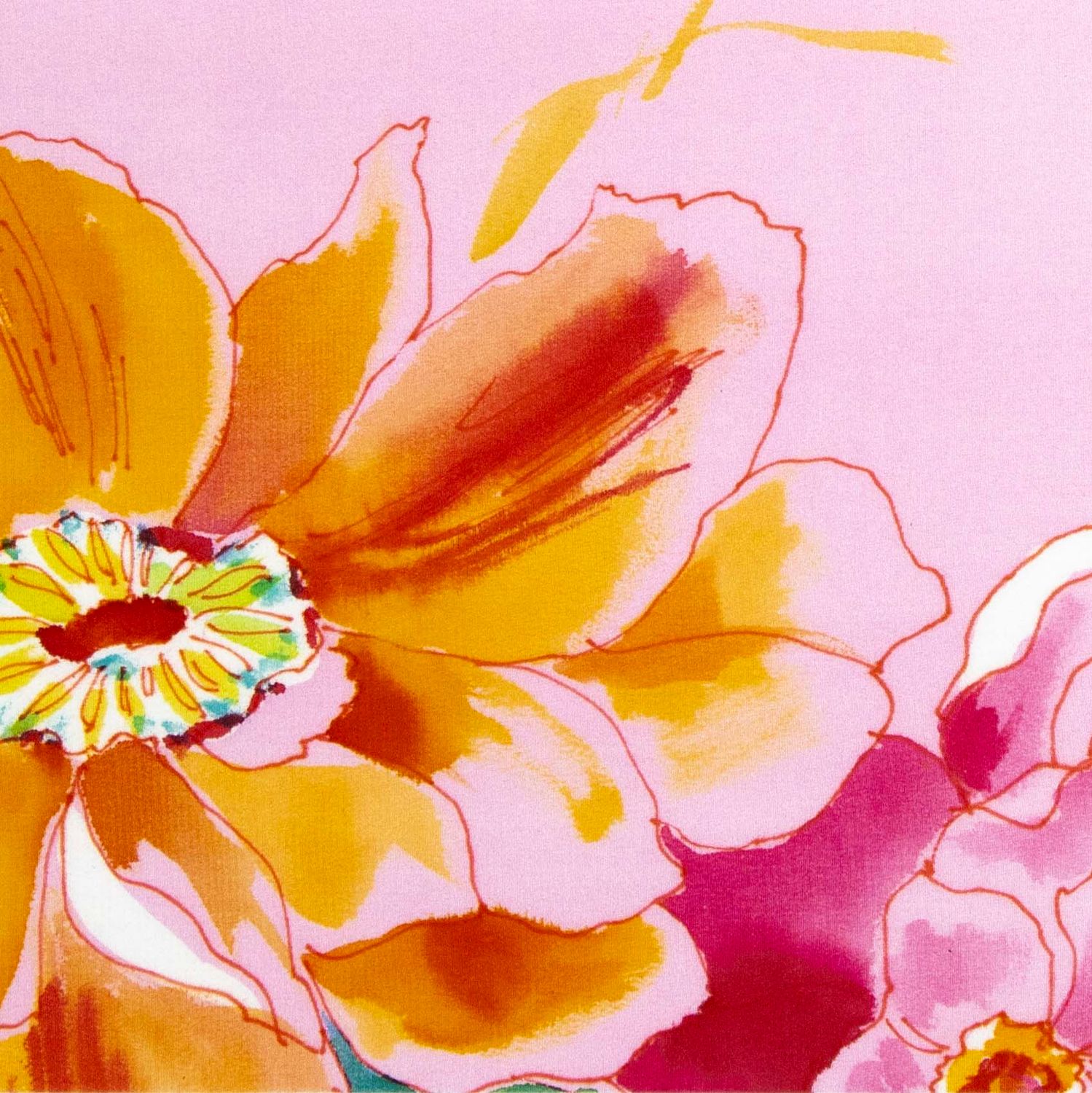 Orange Peony, card FOWB164