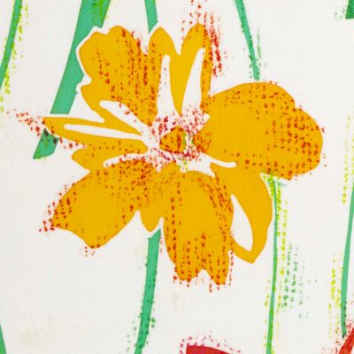 Orange Flower, card FOWB178
