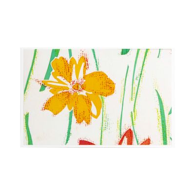 Orange Flower, card FOWB178
