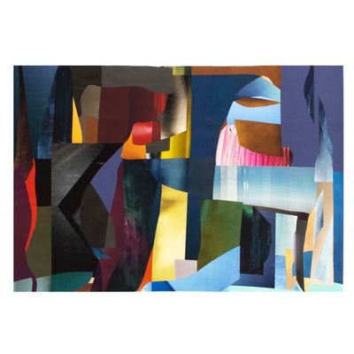Exit, hand-inked limited edition print FERX061