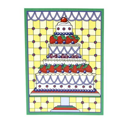 Berry Cake, card MILE145