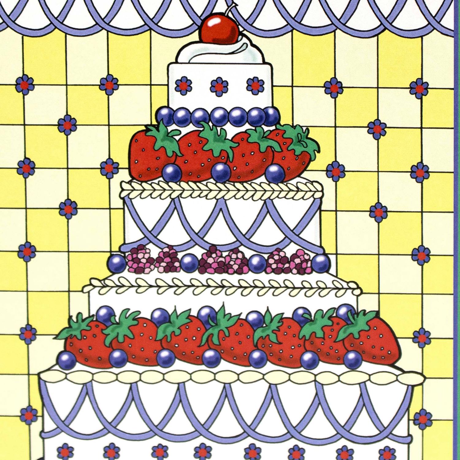 Berry Cake, card MILE145