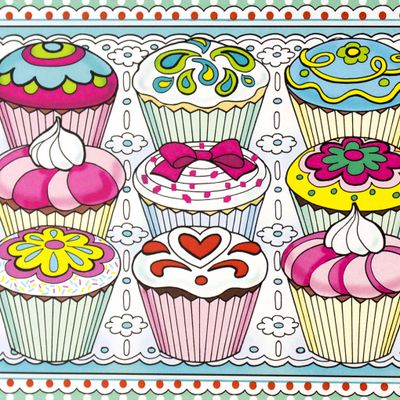 Cupcakes, card MILE150