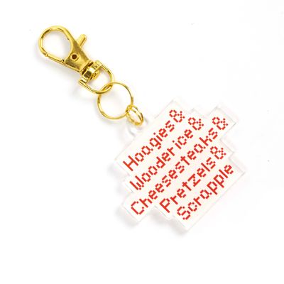 Hoagies, Wooder Ice, etc, small keychain WEIL21
