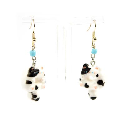 Cat, earrings LAPR667