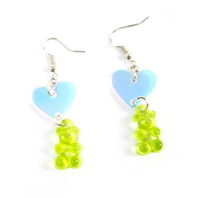 Gummy Bears: Green, earrings LAPR685