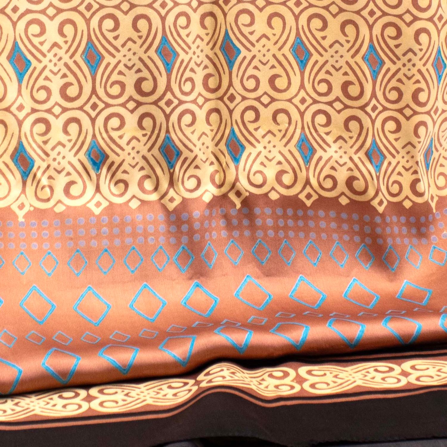 Brown, silk charmeuse (HS-72) LOHH1932