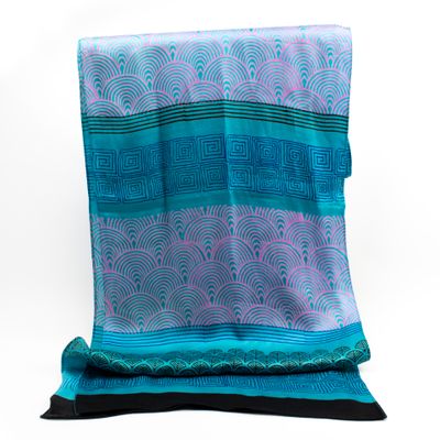 Aqua, silk charmeuse (HS-51) LOHH1929