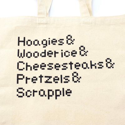 Hoagies, Wooder Ice, etc, natural tote WEIL29