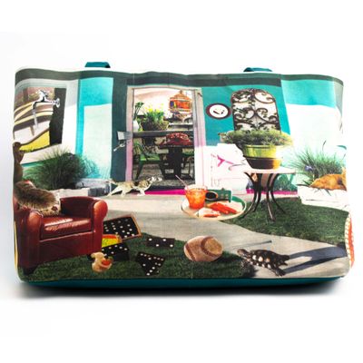 Party Animals, large zip tote KOPS531