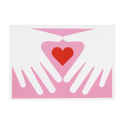 Heart In Hands, card LARD008
