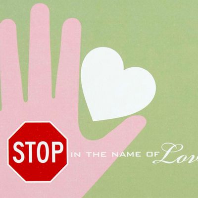 STOP In The Name of Love, card LARD003