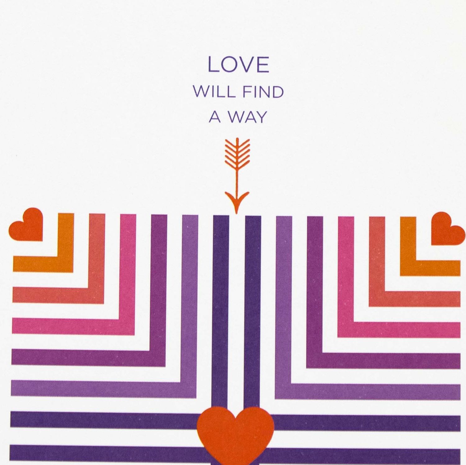 Love Will Find A Way, card LARD007
