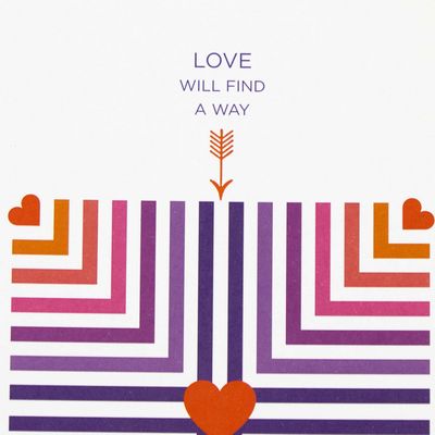 Love Will Find A Way, card LARD007