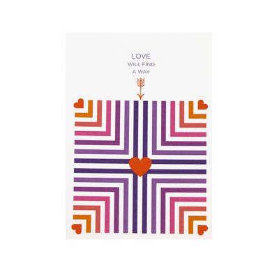 Love Will Find A Way, card LARD007