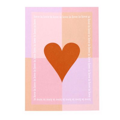 Love Is Love Squares, card LARD004