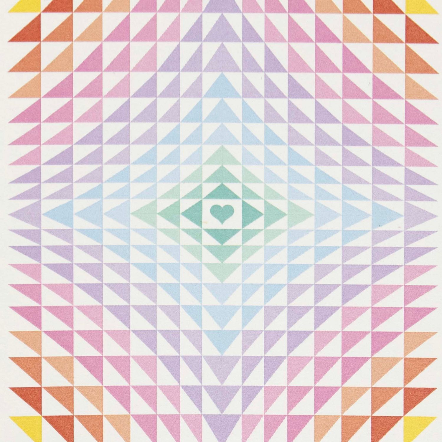 Geometric Rainbow Triangles, card LARD011