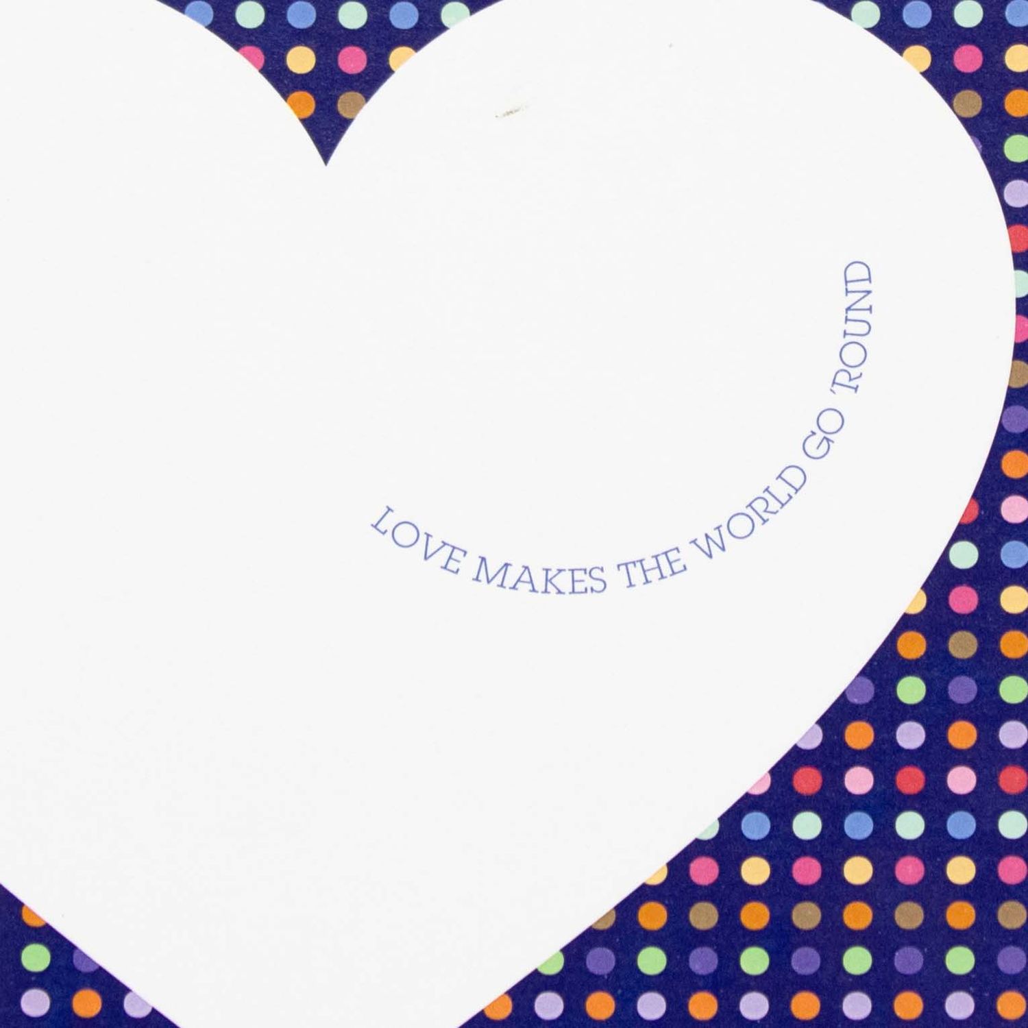 Love Makes The World Go Round, card LARD009