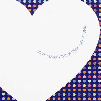 Love Makes The World Go Round, card LARD009