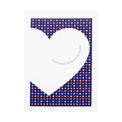 Love Makes The World Go Round, card LARD009