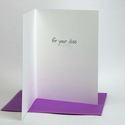 Deepest Sympathy, paper quill card CONG1080