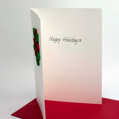 Holiday in Paper Quill, holiday card CONG1085