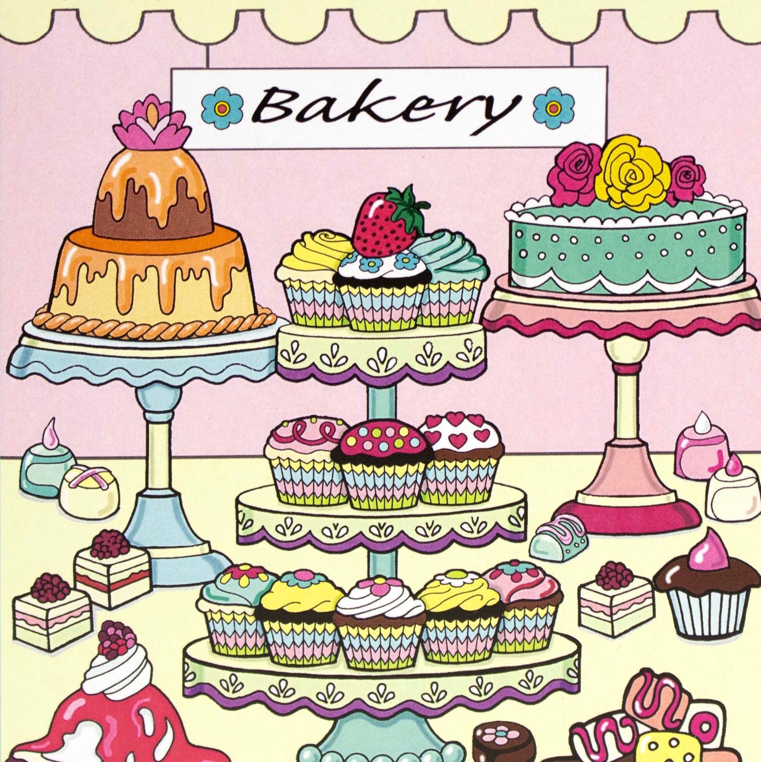 Bakery Window, card MILE153