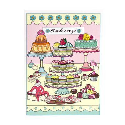 Bakery Window, card MILE153