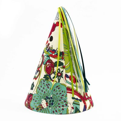 Hello Kitty Floral, medium party hat BOHJ183