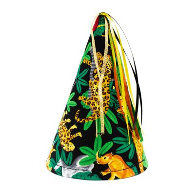 Safari Animals, medium party hat BOHJ187