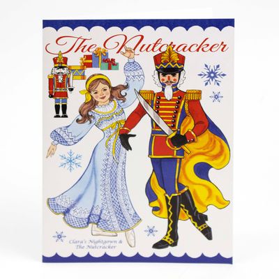 Nutcracker: Clara Nightgown &amp; The Nutcracker, holiday card MILE162