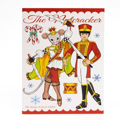 Nutcracker: The Mouse King &amp; Soldier, holiday card MILE159