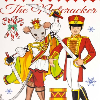 Nutcracker: The Mouse King &amp; Soldier, holiday card MILE159
