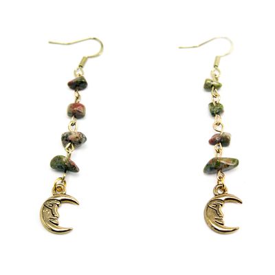 Unikite Crescent Moon, earrings RILM125