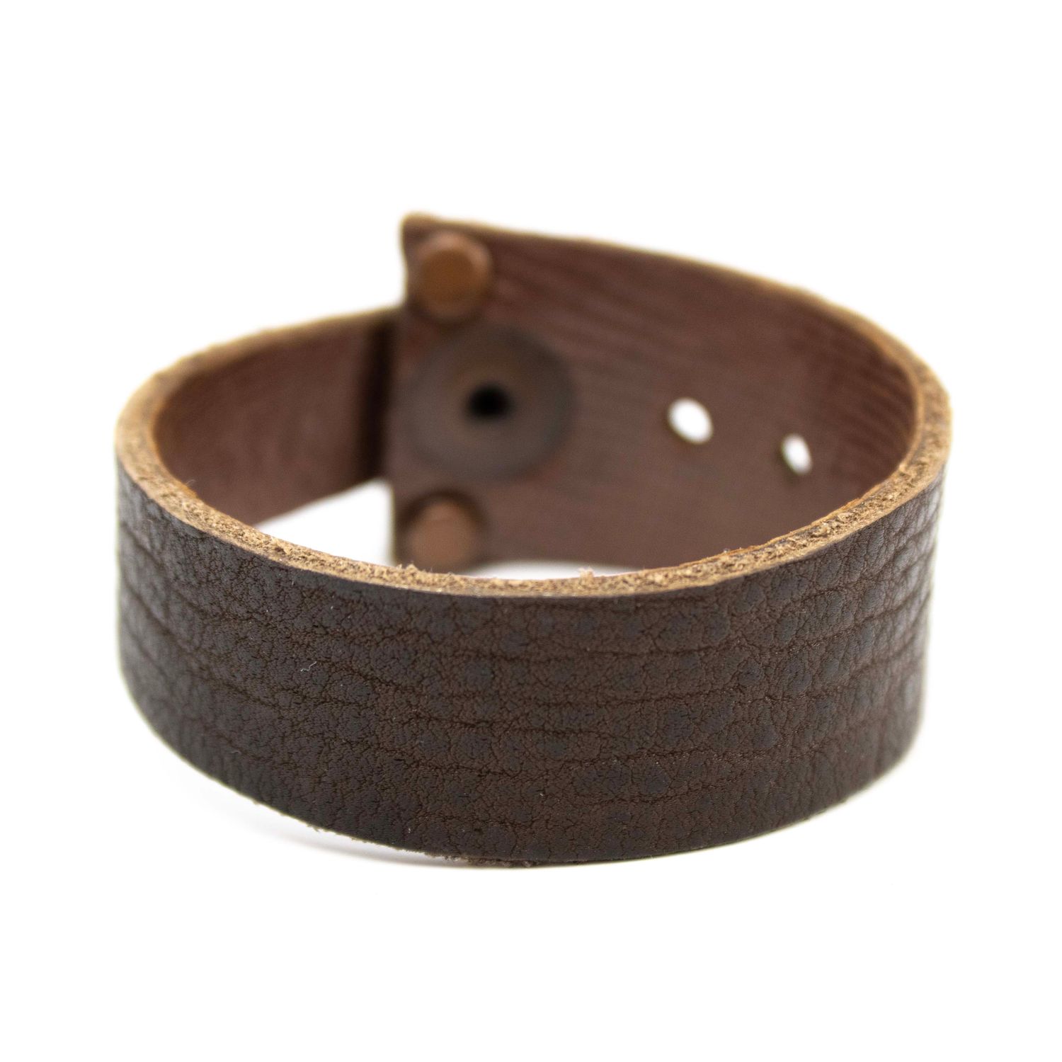 Brown Angle Cut, narrow bracelet CASK270