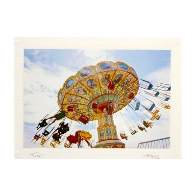 Photo notecard: Twirl card SHAM042