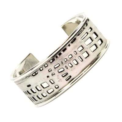 Silver Cut Work Design, metal bracelet CASK260